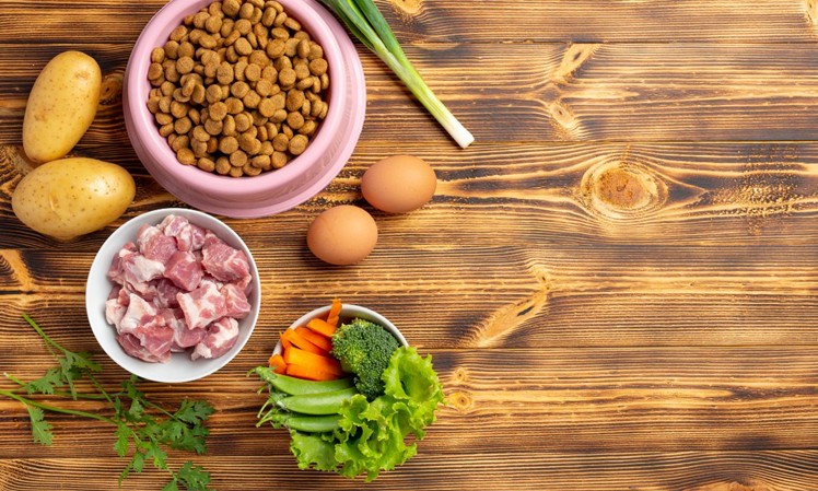 Fresh food on a table.